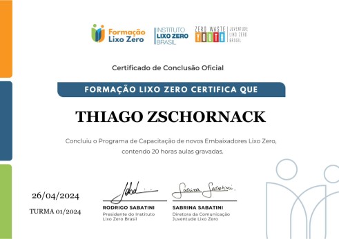 Embaixador Lixo Zero